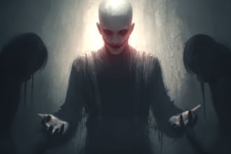 draw horror illustrations for your thumbnail or novel