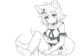 sketch anime, furry, nsfw or other