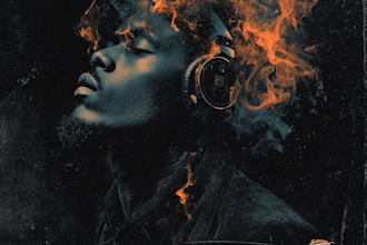 make stunning music cover art, album cover design