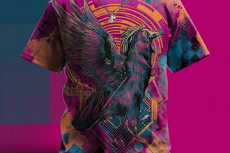 design t shirt for a band and merch