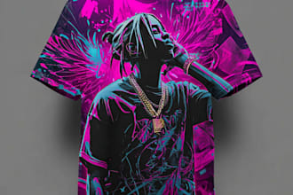 do urban streetwear t shirt design