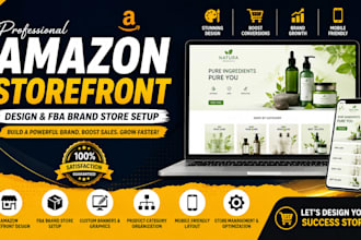 design amazon storefront amazon fba brand store manager amazon fba store setup