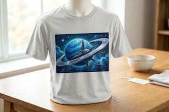 design creative graphic tshirt for clothing brand