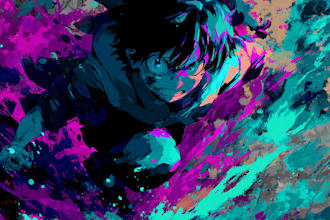 anime illustration, manga, anime art, anime illustration