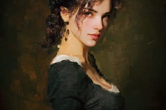 paint renaissance art oil painting portrait
