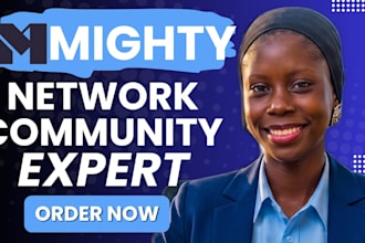setup mighty network community manager mighty network membership website design