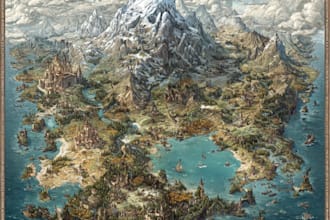custom uneven map tycoon map, roblox map fantasy map