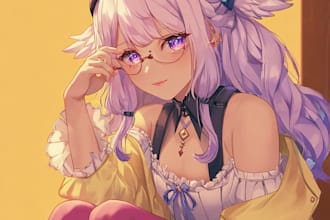 do anime fanart, digital art, vtuber, couple art and cartoon