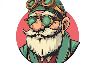 design a retro vintage logo