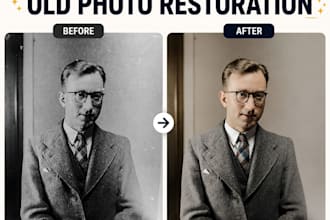 restore and enhance your old photos