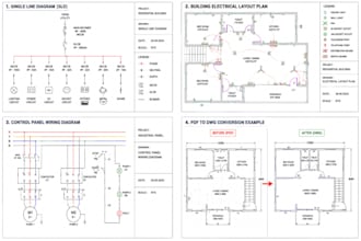 do autocad electrical drafting
