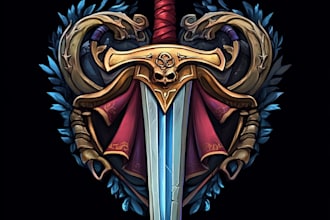 create a fantasy logo