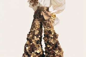 sketch a fashion illustration