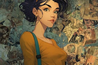 create stunning superhero comic art