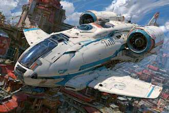 do sci fi spaceship design