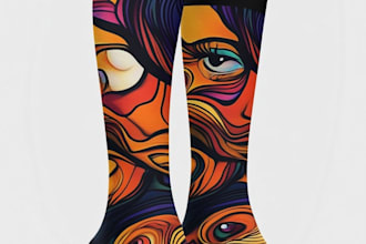 design unique socks design for you