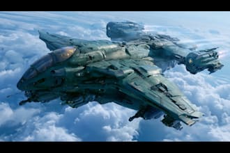 do sci fi spaceship design