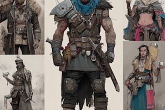 design original character concept art