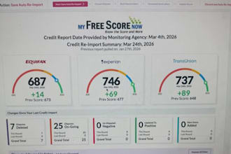 sweep credit repair late payment credit score inquiry removal public record crc