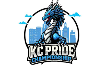 design a bold and creative dragon logo for your brand