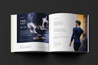 design sell sheet, lookbook, catalogue, magazine design