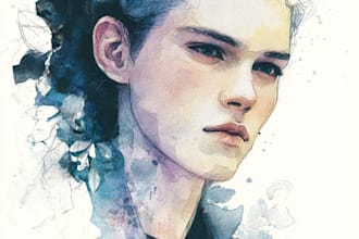 draw a watercolor illustration