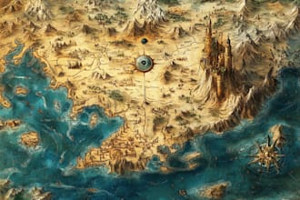 do fantasy map design