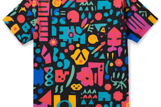 create a custom illustrated t shirt design for you