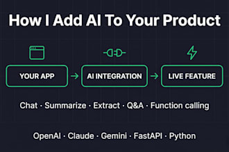 integrate chatgpt claude or gemini ai api into your app