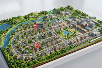 create custom vector maps, real estate maps, and outdoor adventure maps