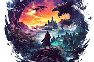 make a fantasy logo for your brand