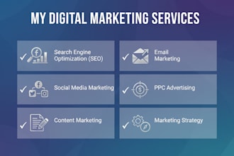 create a professional digital marketing strategy to grow