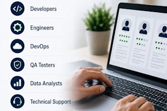 be your technical recruiter and IT talent sourcer