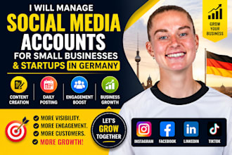 be your social media manager for small businesses and startups in germany
