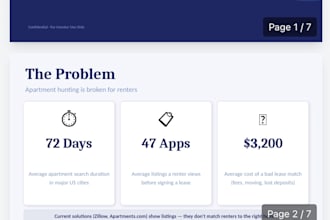 write your investor pitch deck and fundraising documents