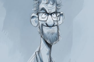 make an avatar cartoon portrait caricature