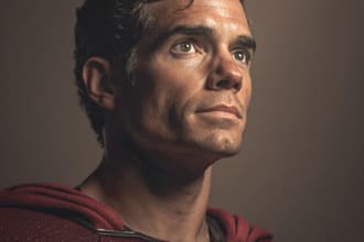 illustrate a superhero pop art portraits