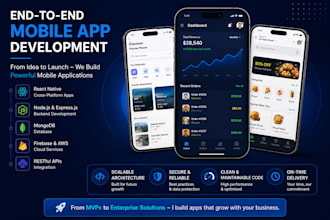 develop a cross platform mobile app