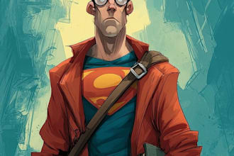create custom comic book cover art for your story