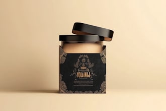 minimalist, modern, or vibrant product packaging