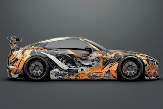 do car wrap, van wrap design vehicle wrap