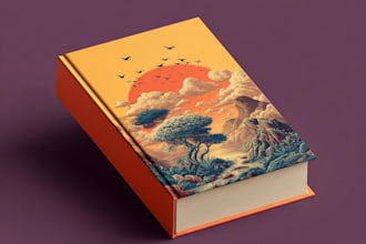 do fantasy book cover, thriller book cover design