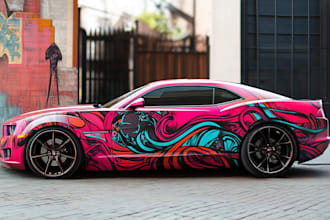 professional vehicle wrap design, car wrap