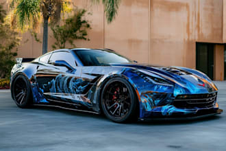 vehicle wrap car wrap van truck wrap design