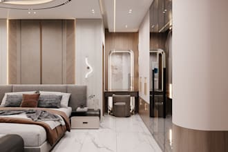 design your luxury bedroom interior in 3d