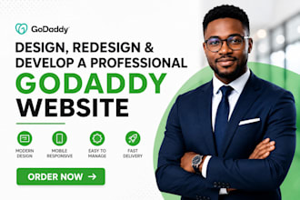 customize, redesign, or fix your godaddy ecommerce website