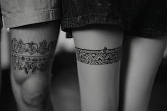 create your custom tribal, geometric and sigil tattoo design