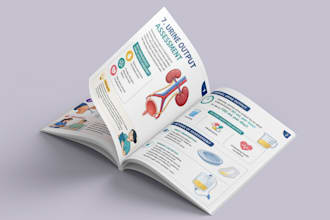 create anatomy, nursing and healthcare books with medical illustrations