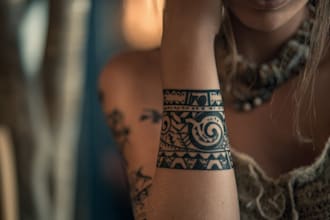 design unique and professional tribal tattoo artwork