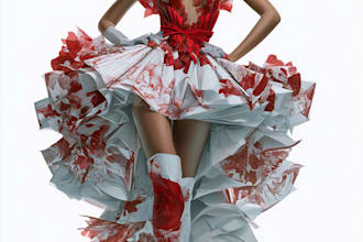 fashion illustration and technical flats
